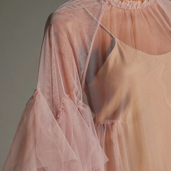 By Anthropologie Glamorous Tulle Layer - Picture 3 of 3
